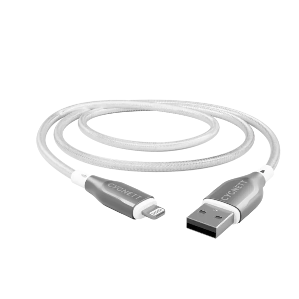 CYGNETT Lightning to USB-A Cable 2M -White - Image 2