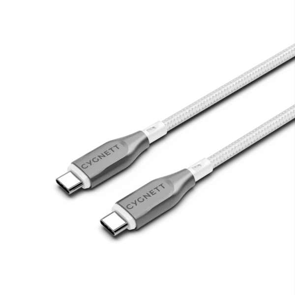 CYGNETT USB-C to USB-C Cable 2M – White
