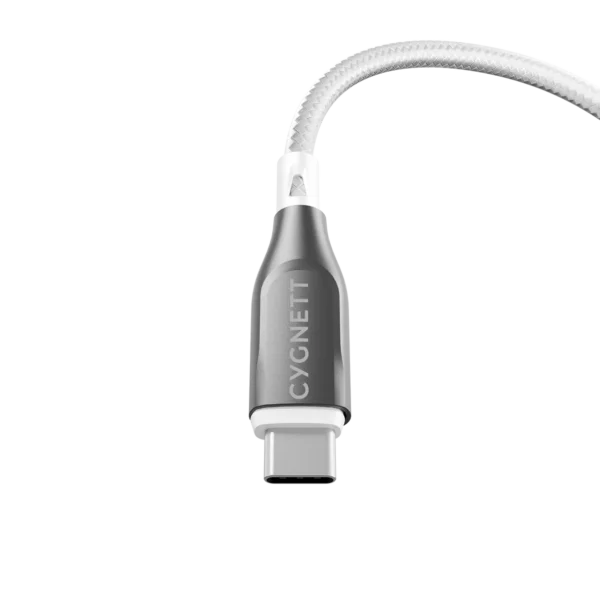 CYGNETT USB-C to USB-C Cable 2M – White - Image 3