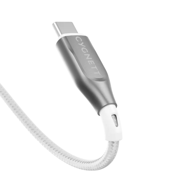 CYGNETT USB-C to USB-C Cable 2M – White - Image 4