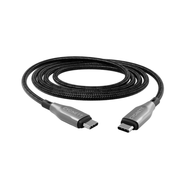 CYGNETT USB-C to USB-C Cable 3M – Black - Image 2
