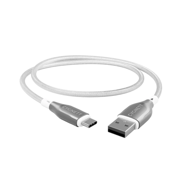 CYGNETT USB-C to USB-A Cable 1M -White - Image 2